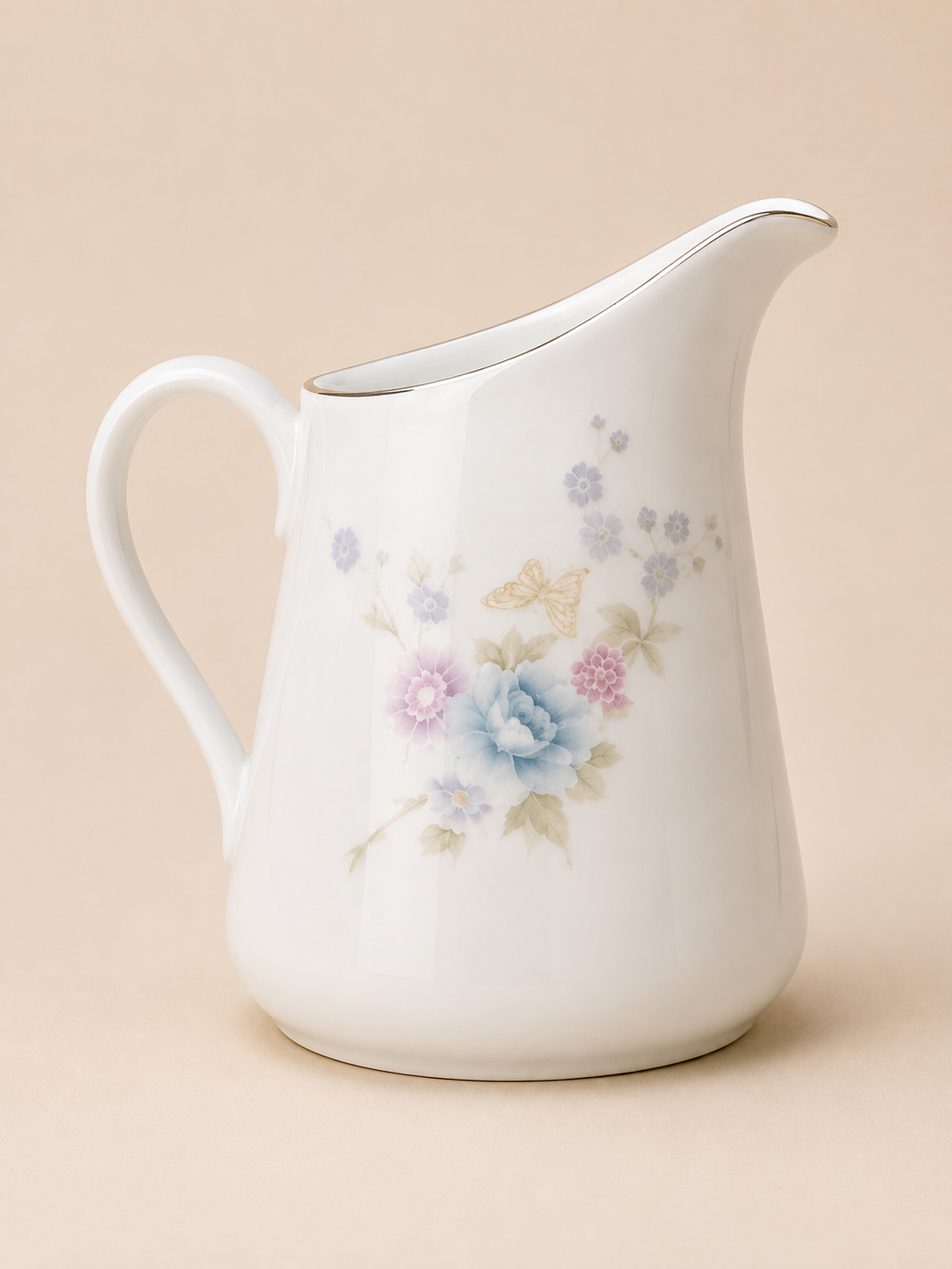 flower creamer pitcher