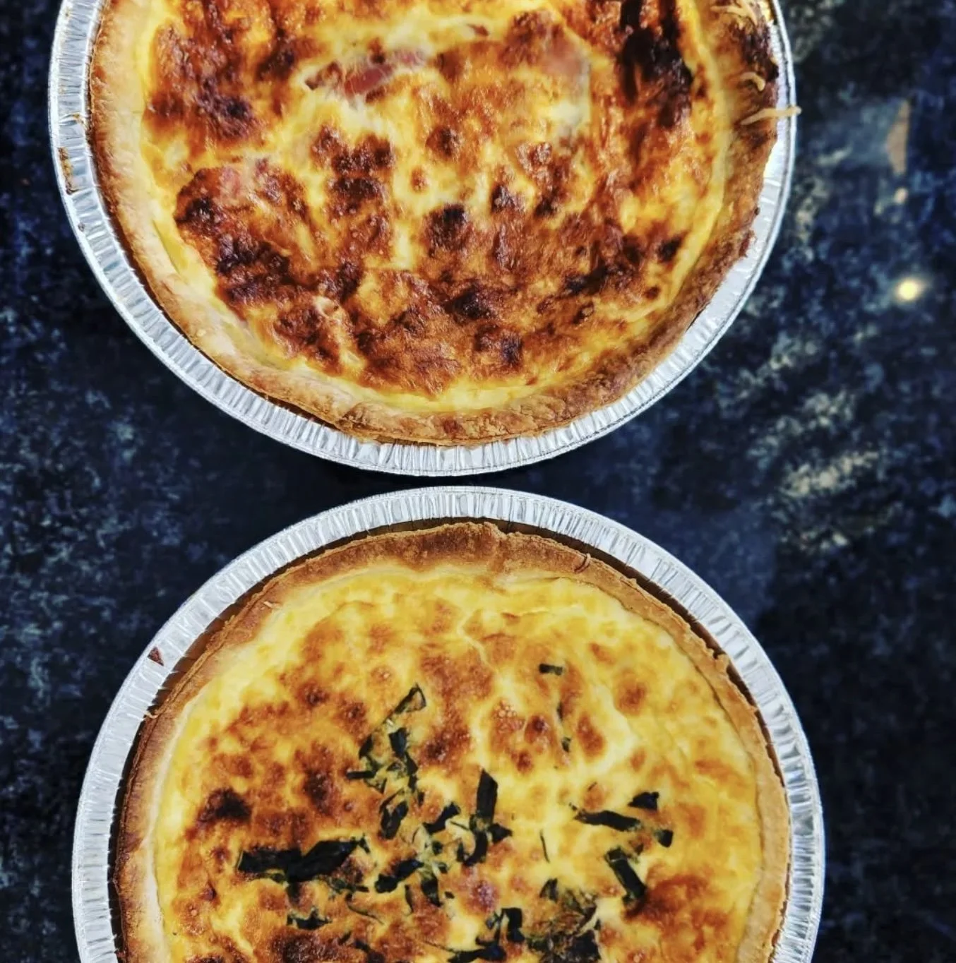 Meat Quiche - Ham, Cheddar & Chive