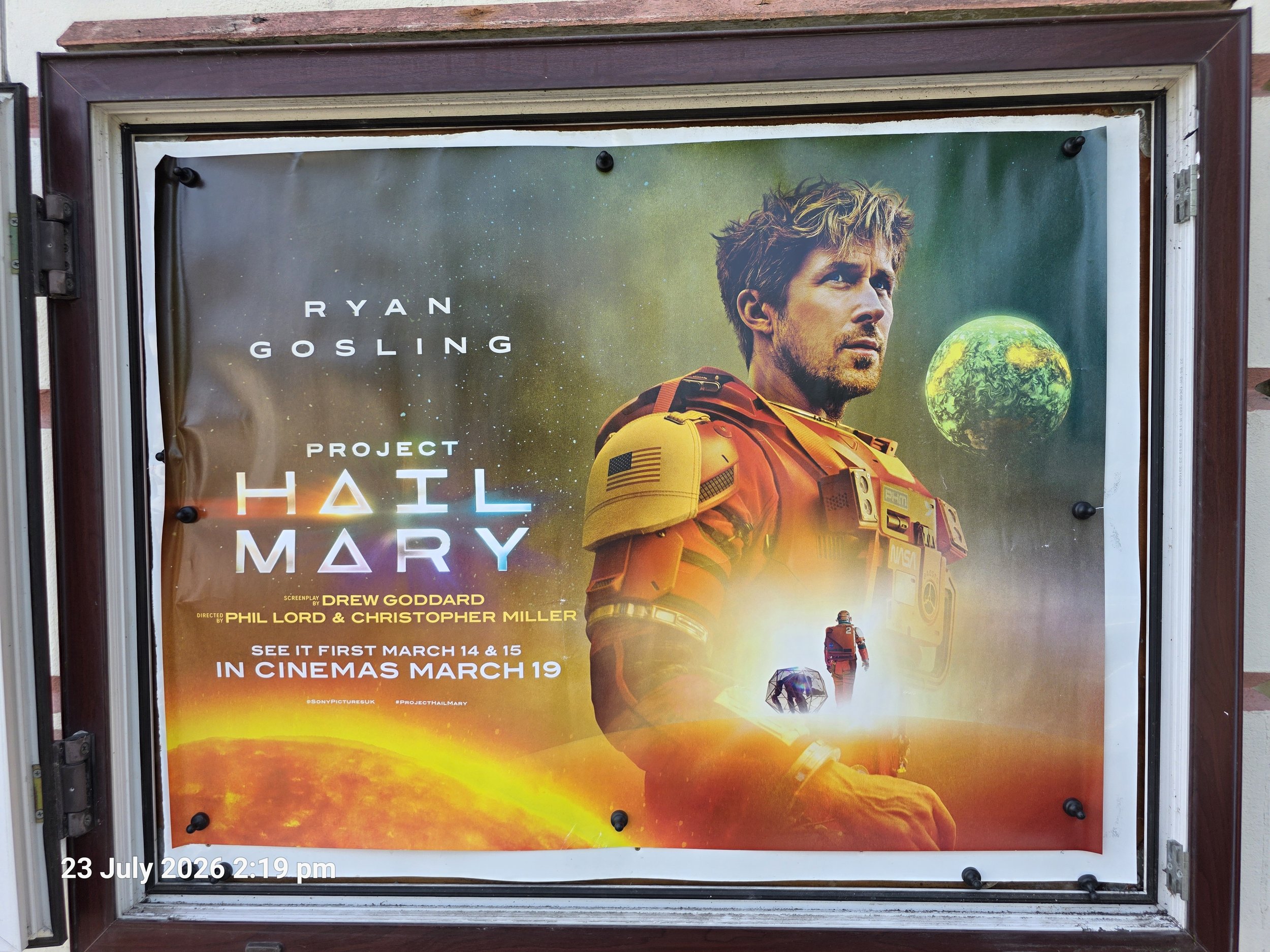 Project Hail Mary - Quad Poster