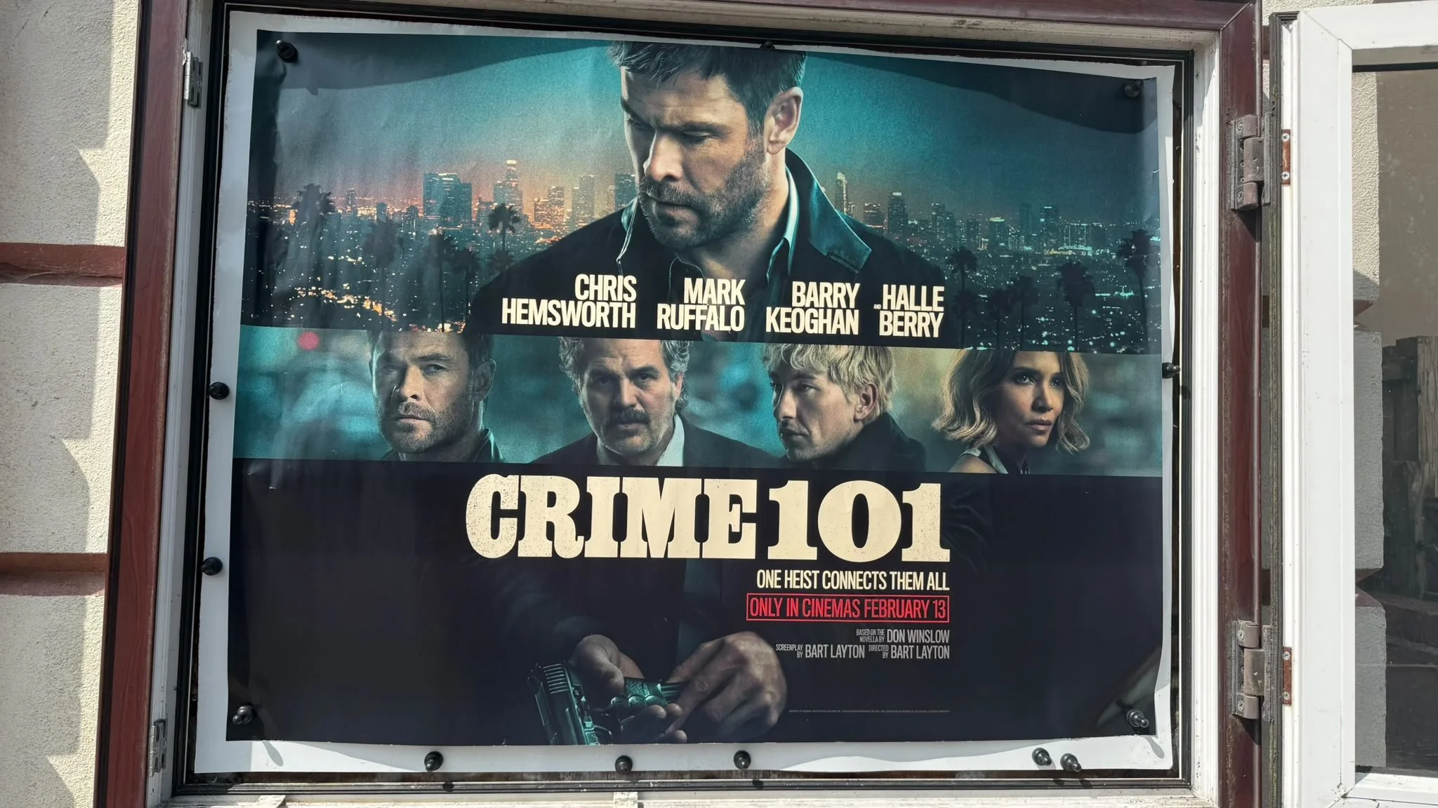 Crime 101 - Quad Poster
