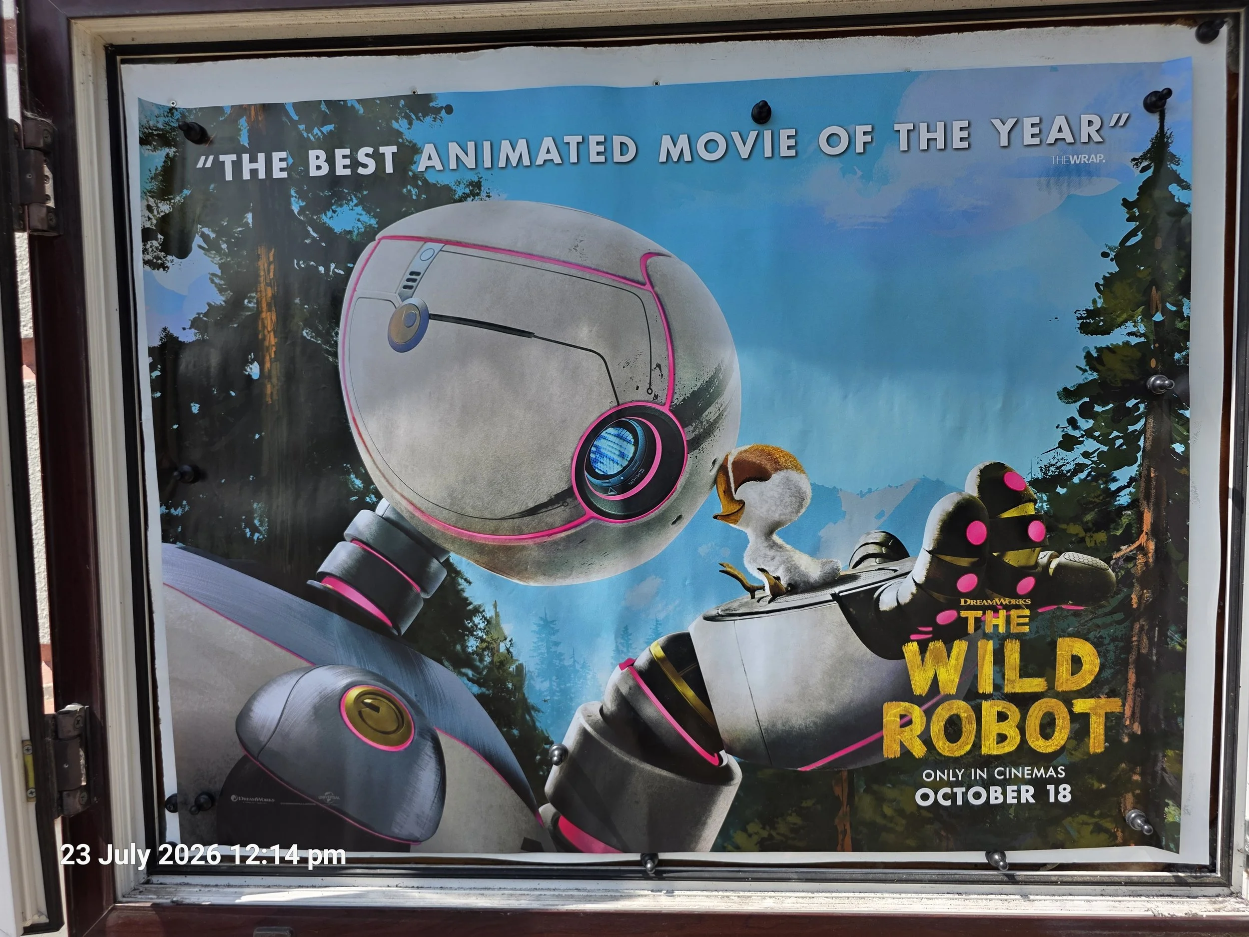 The Wild Robot - Quad Poster