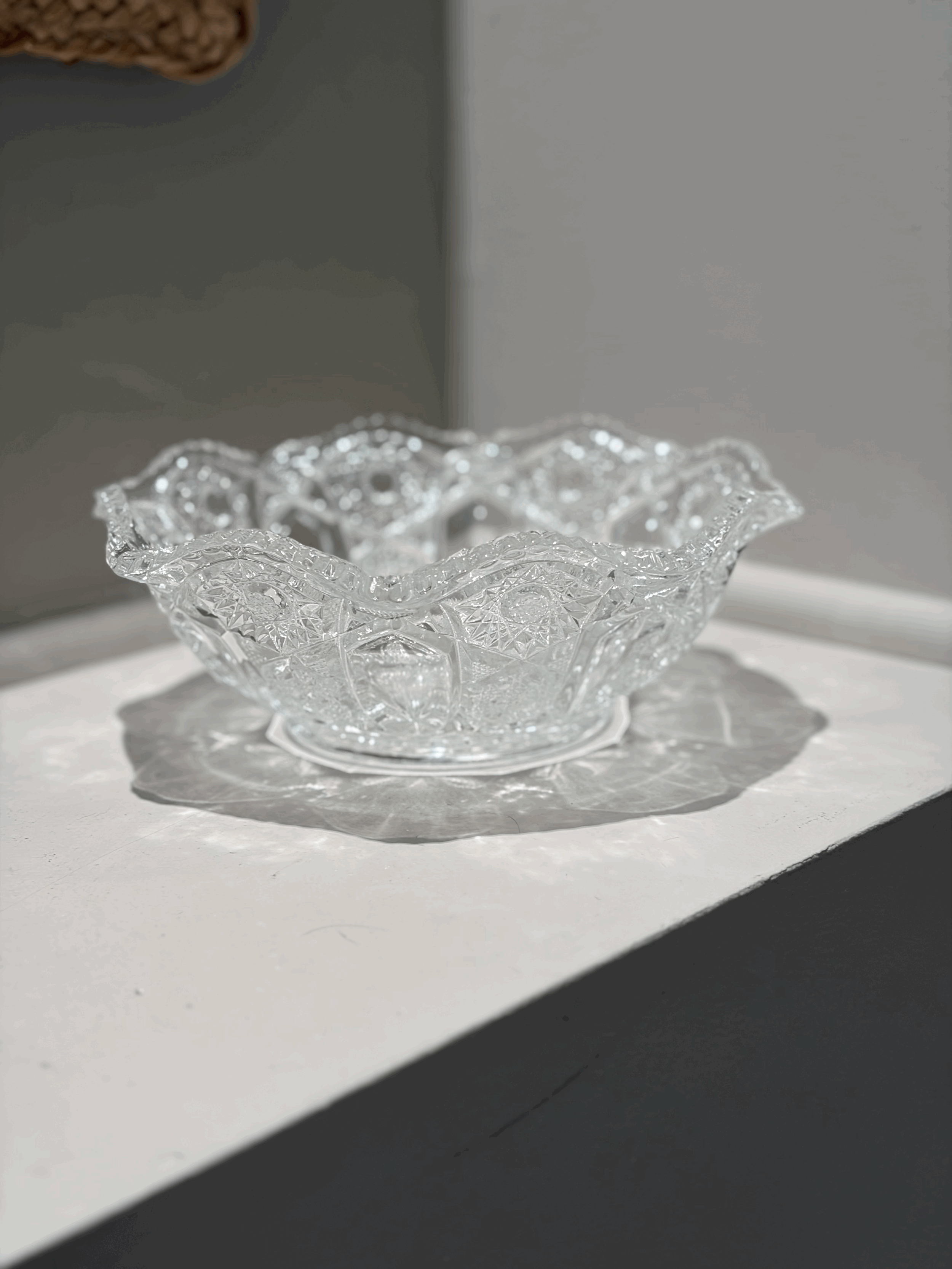 Diamond Serving Bowl