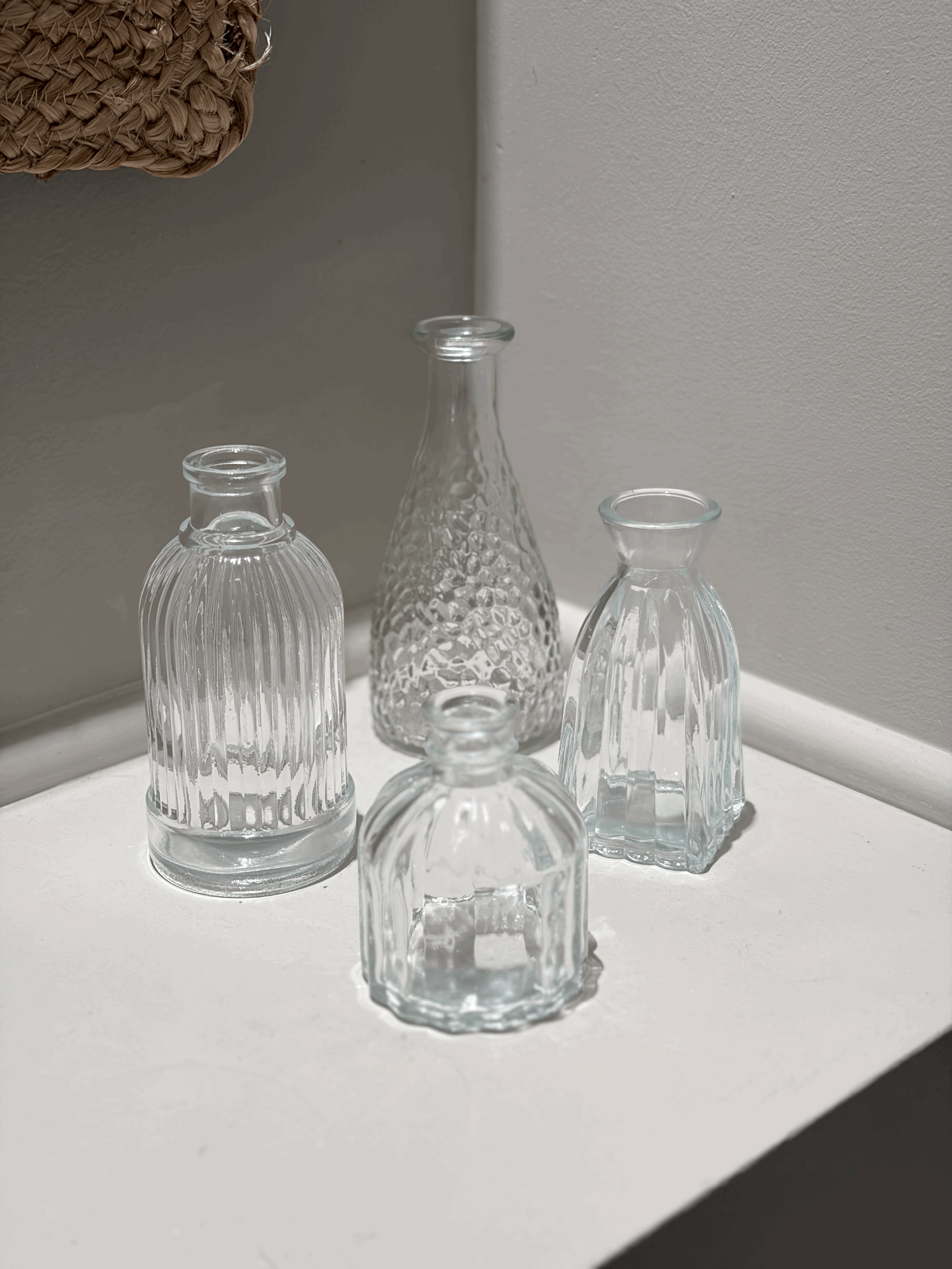 Diamond Bud Vases