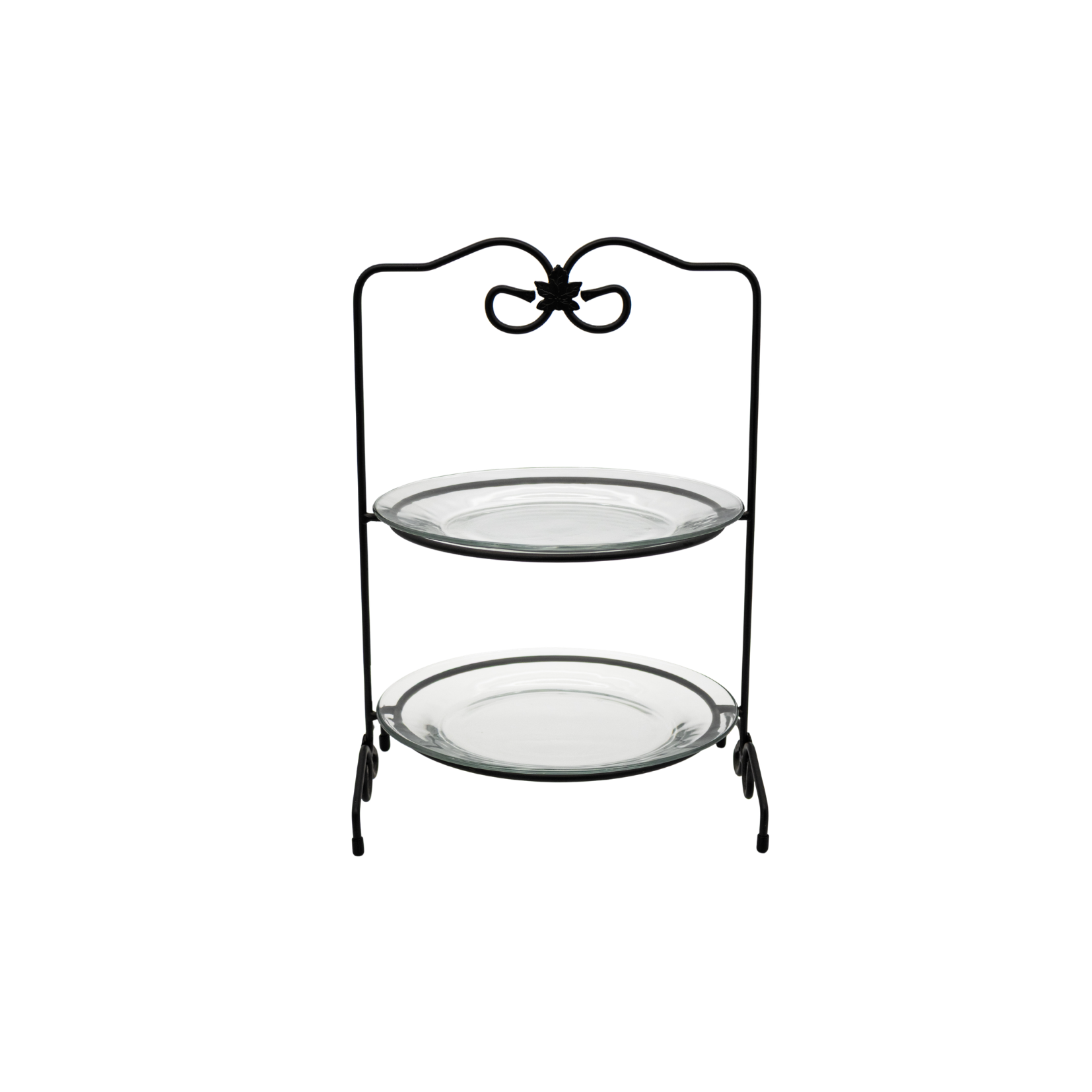 2-Tiered Plate Stand