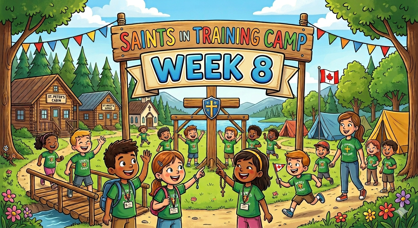 8th Week of Camp - Aug 24 to Aug 28 - Saints Week