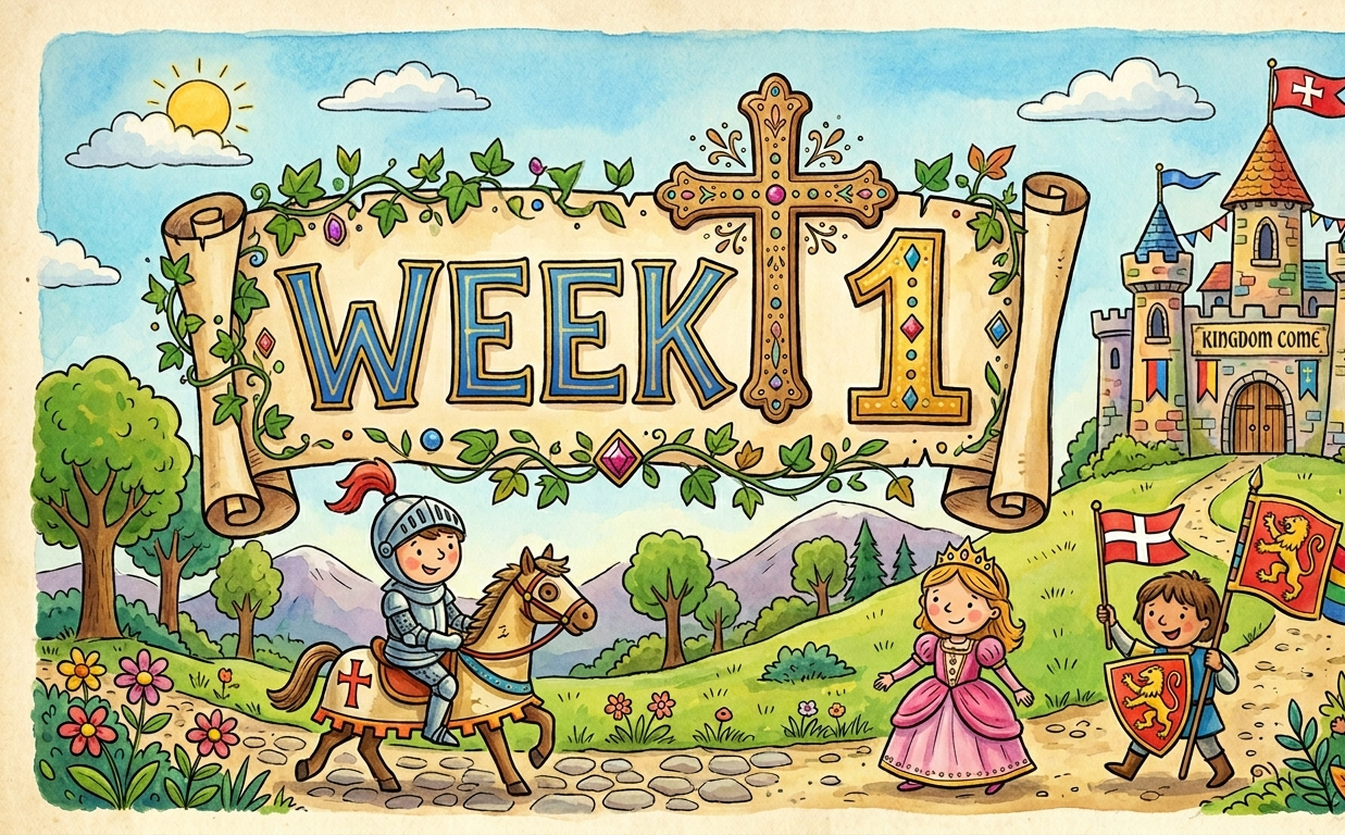 1st Week of Camp - July 6 to July 10 - Medieval Week