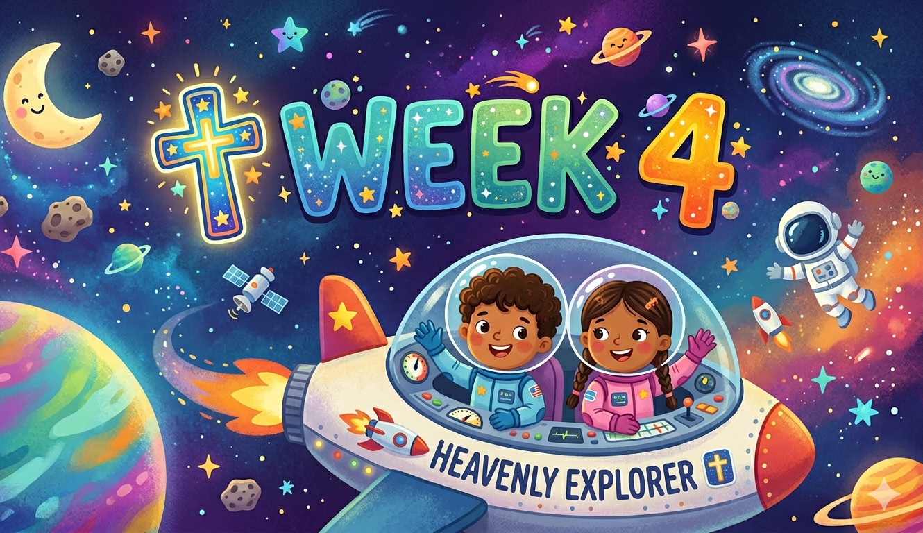 4th Week of Camp - July 27 to July 31 - Space Week