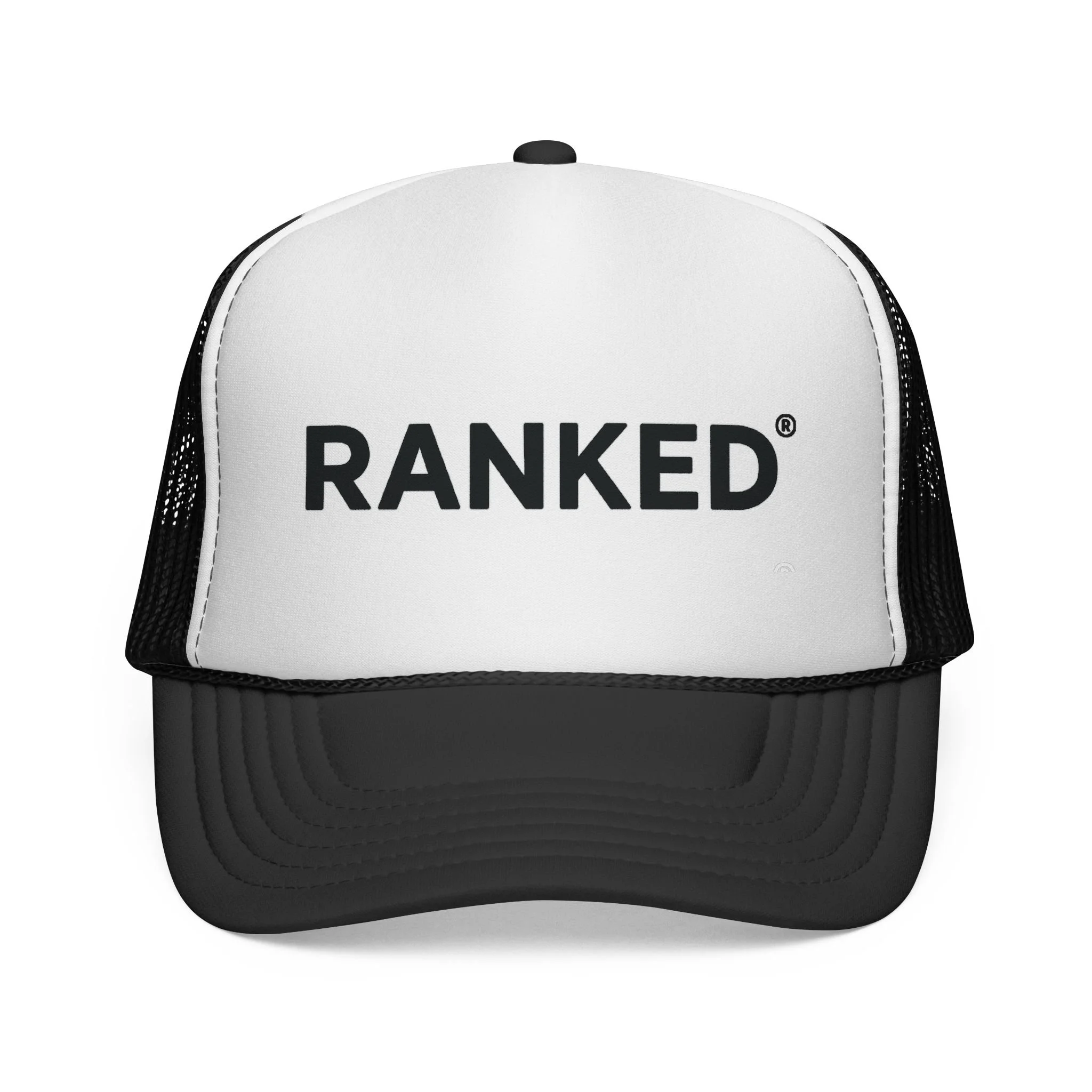 RANKED® Classic Trucker Hat - Black