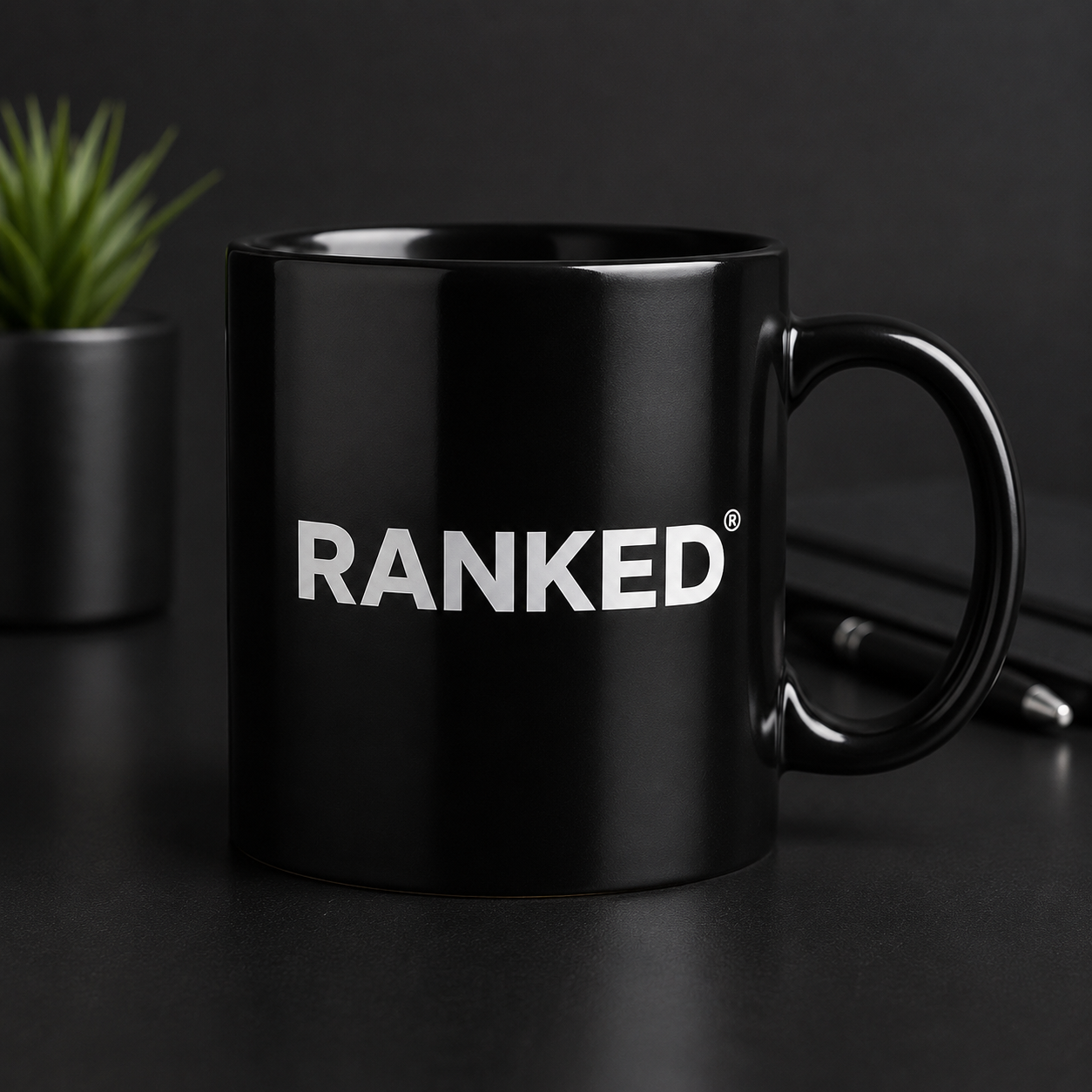 RANKED® Signature Coffee Mug – Premium Freight & Logistics Office Mug