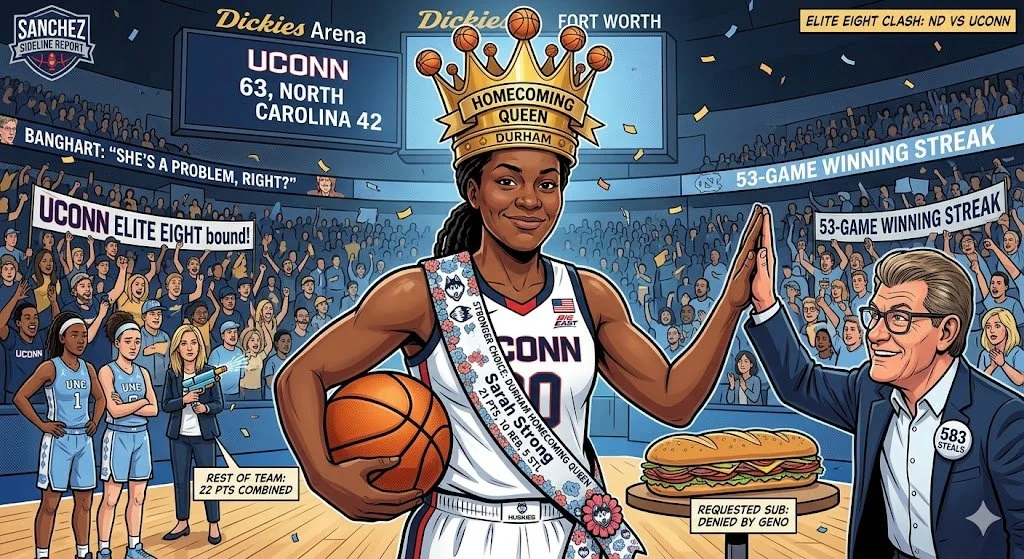 Strong Choice, Stronger Results: Sarah Leads the Tar Heel Heartbreak
