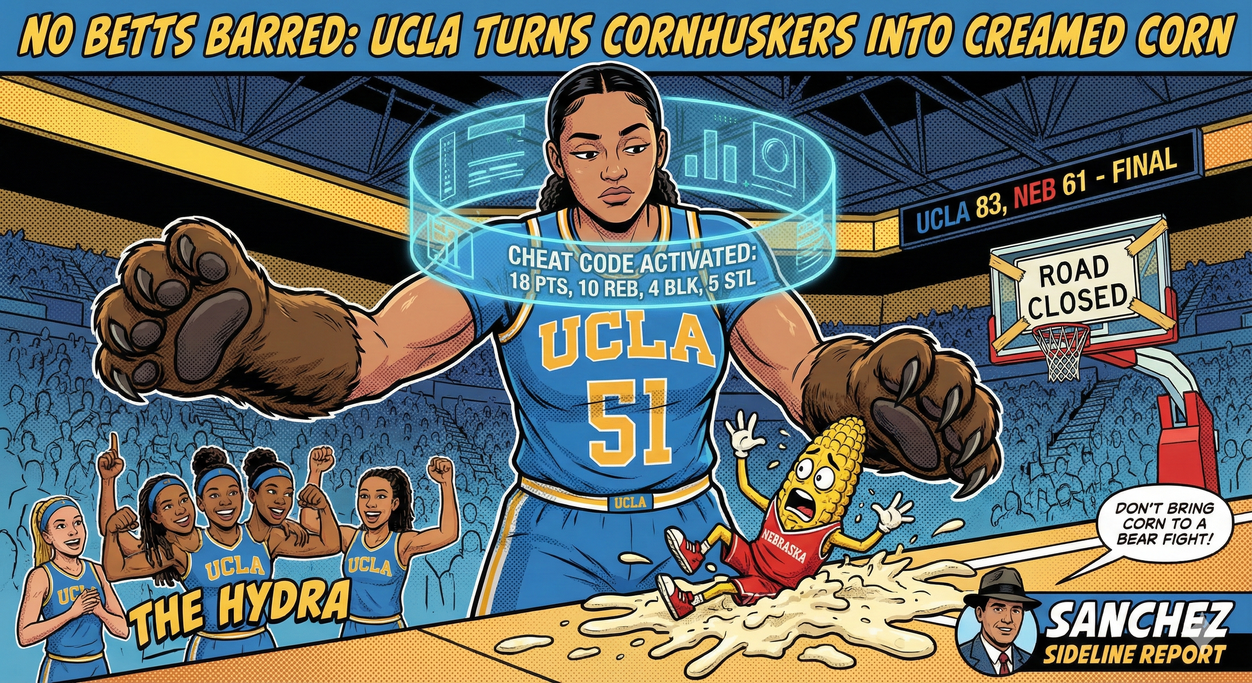 NO BETTS BARRED: UCLA Turns Cornhuskers 