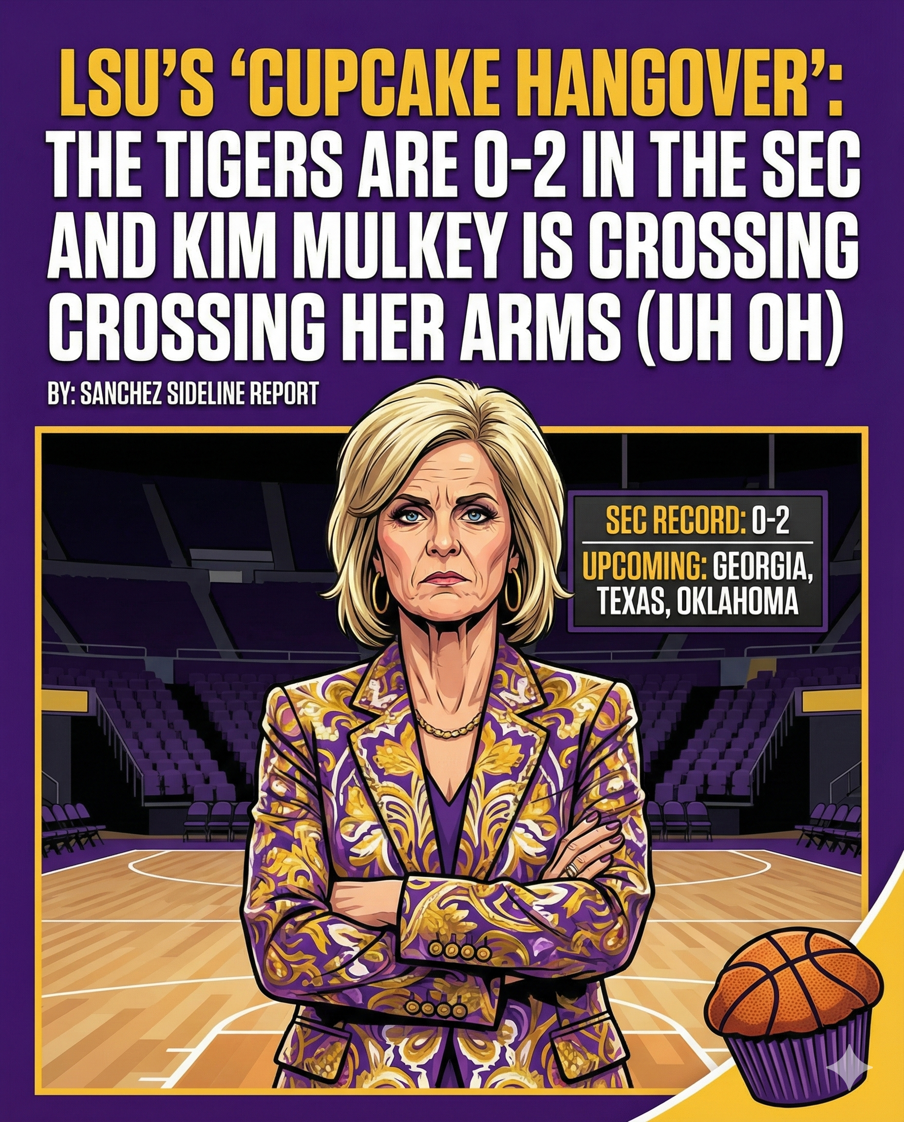 LSU’s "Cupcake Hangover": Tigers 0-2 in 