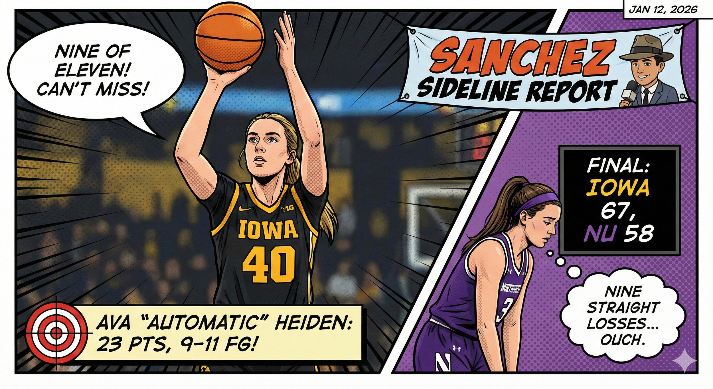HEIDEN AND SEEK: Ava Misses Twice All