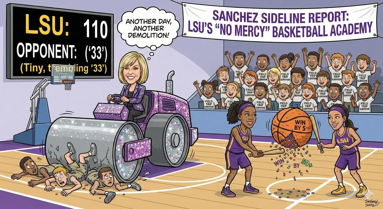 LSU Women Treat Opponents Like Piñatas, Win Two Games by a Combined 123 Points