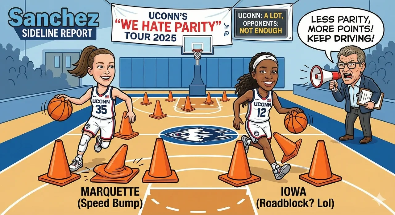 UConn Women Continue Their "We Hate Parity" 