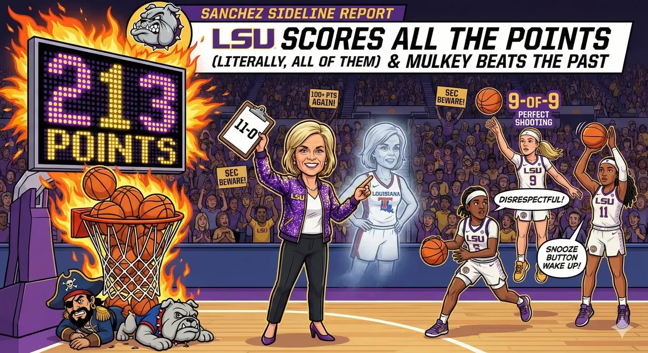 LSU Scores All the Points (Literally, All of Them)