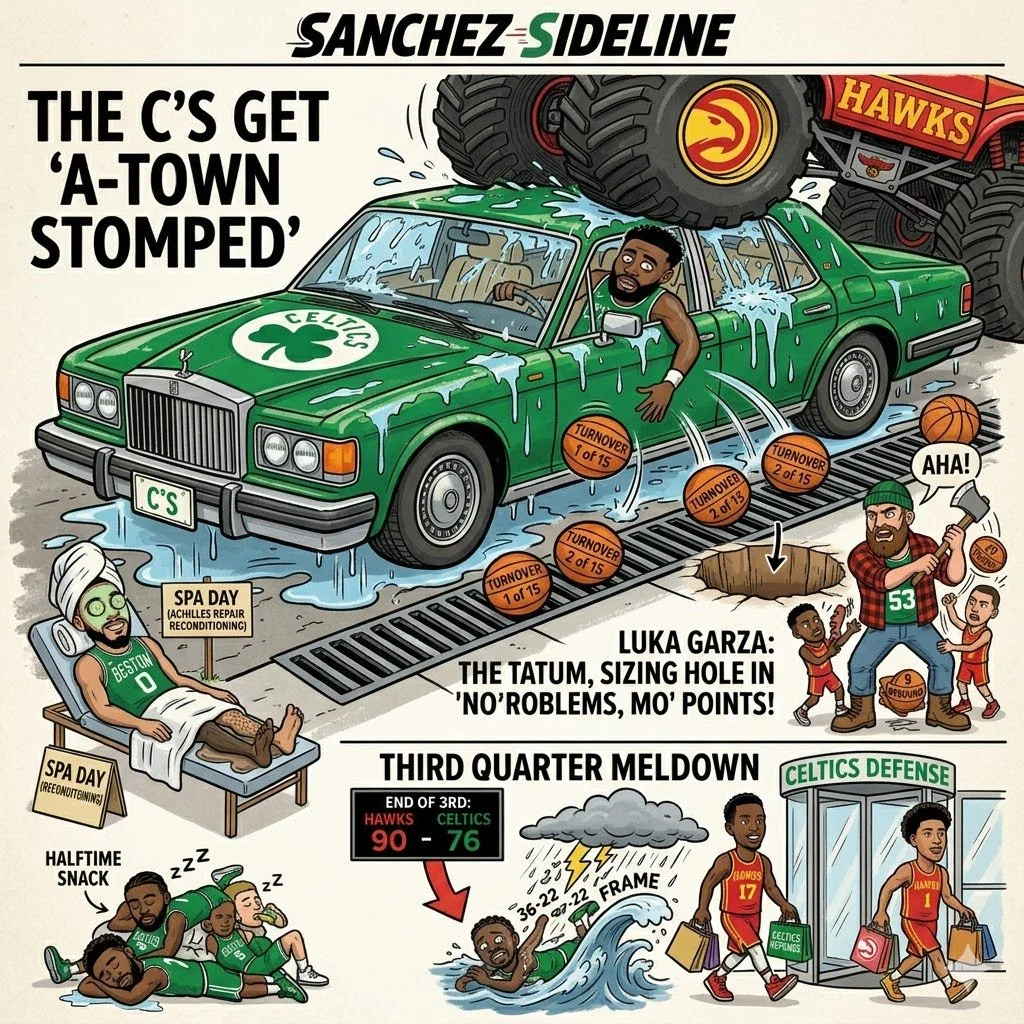 The C’s Get "A-Town Stomped" in Atlanta
