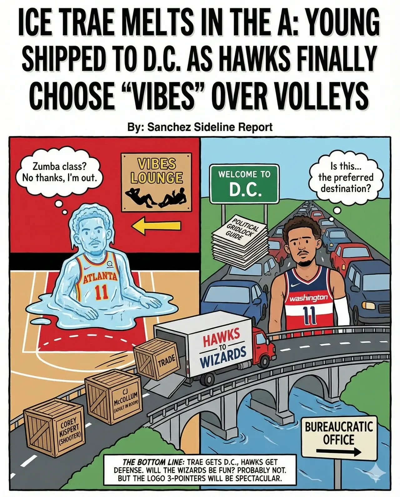 Ice Trae Melts in the A: Hawks Choose Vibes