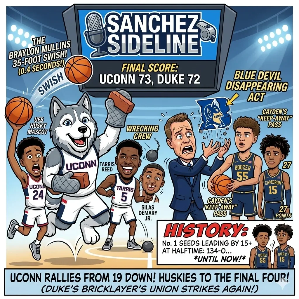The Great Blue Devil Disappearing Act: A D.C. Special