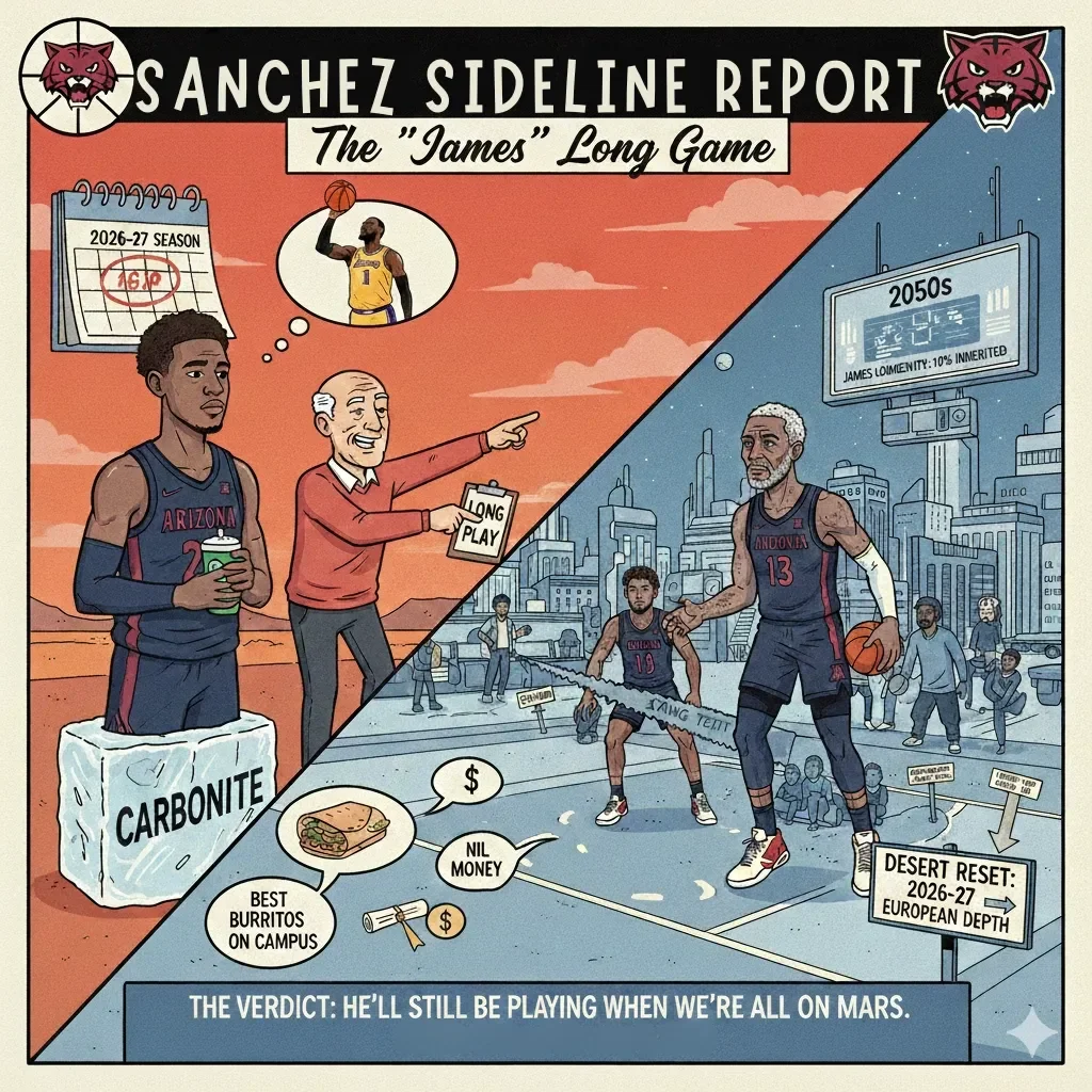 The "James" Long Game - Bryce James Redshirt