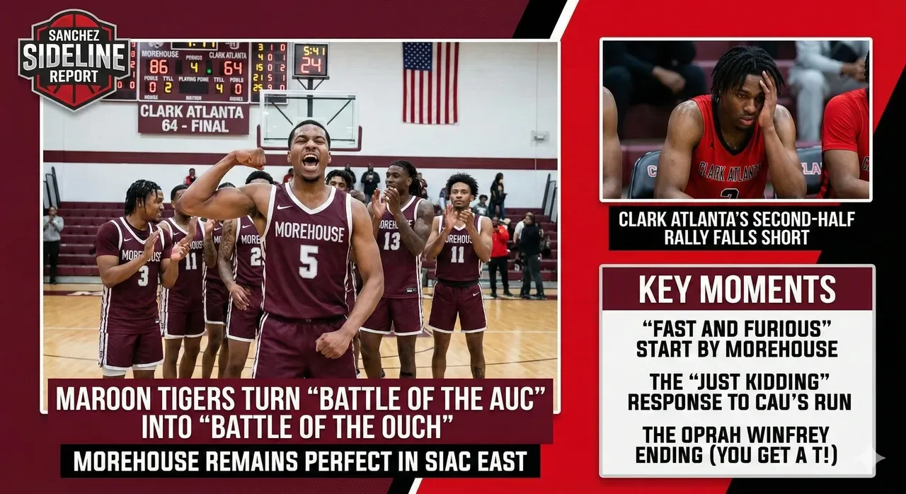 Morehouse Turns “Battle of the AUC” Into “Battle of the Ouch” CAU