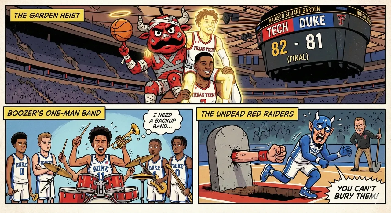 The Madison Square Garden Miracle: How Texas Tech Beat Duke with Duct Tape and Christian Anderson