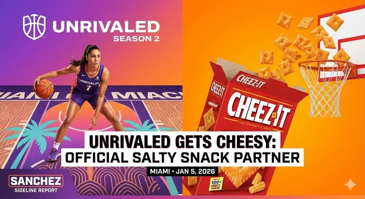 Unrivaled Gets Cheesy: League Names Cheez-It "Official Snack"