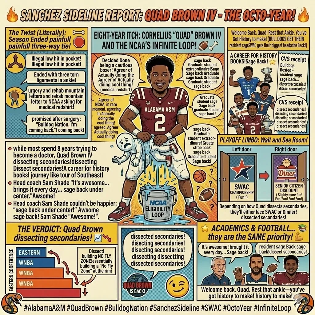 The Eight-Year Itch: Quad Brown IV and the NCAA’s Infinite Loop