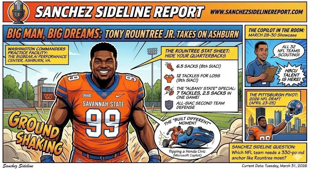 Big Man, Big Dreams: Tony Rountree Jr. Takes on Ashburn
