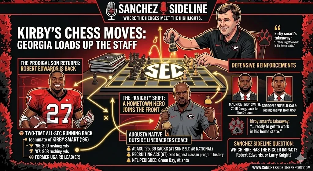 Kirby’s Chess Moves: Georgia Loads Up the Staff