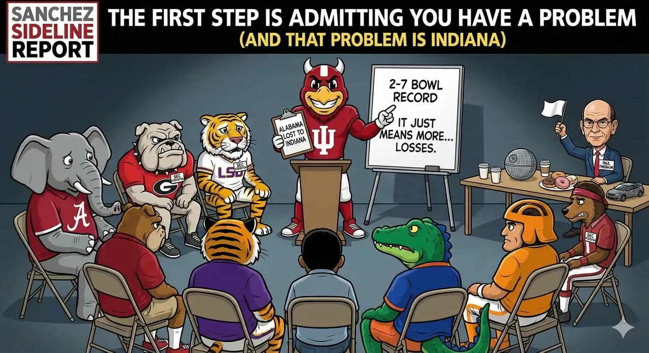 The First Step is Admitting You Have a Problem (And That Problem is Indiana)