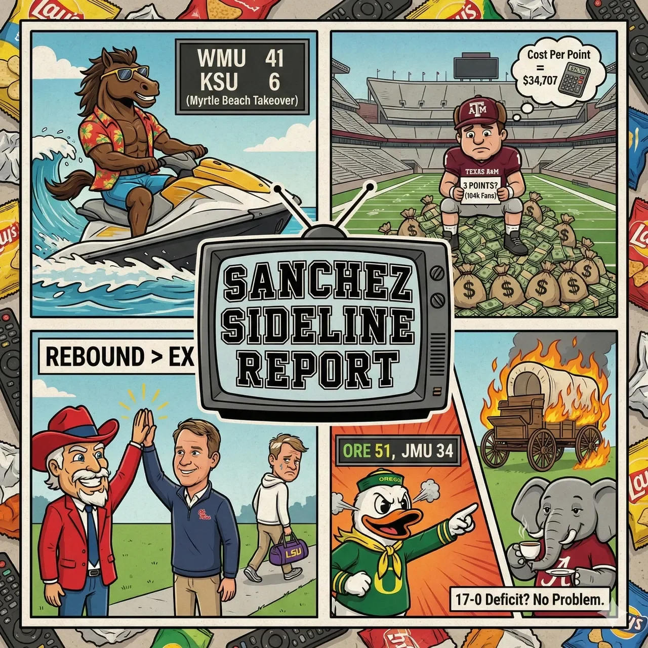 The Weekend Wrap-Up: Blowouts, Comebacks, and the "Please Don’t Leave Me" Bowl