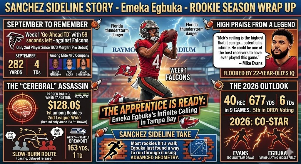Emeka Egbuka - Rookie Season Wrap Up