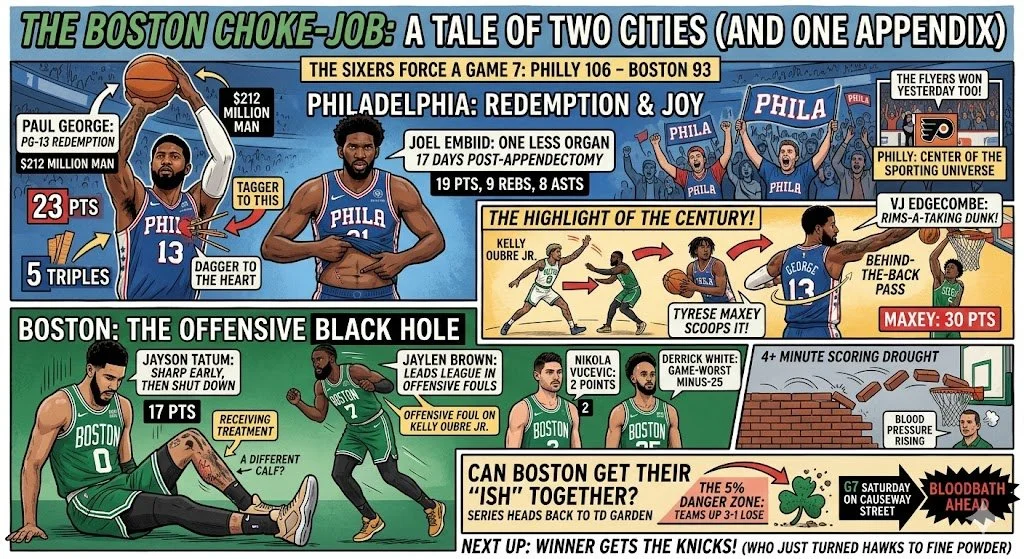 The Boston Choke-Job: A Tale of Two Cities (and One Appendix)