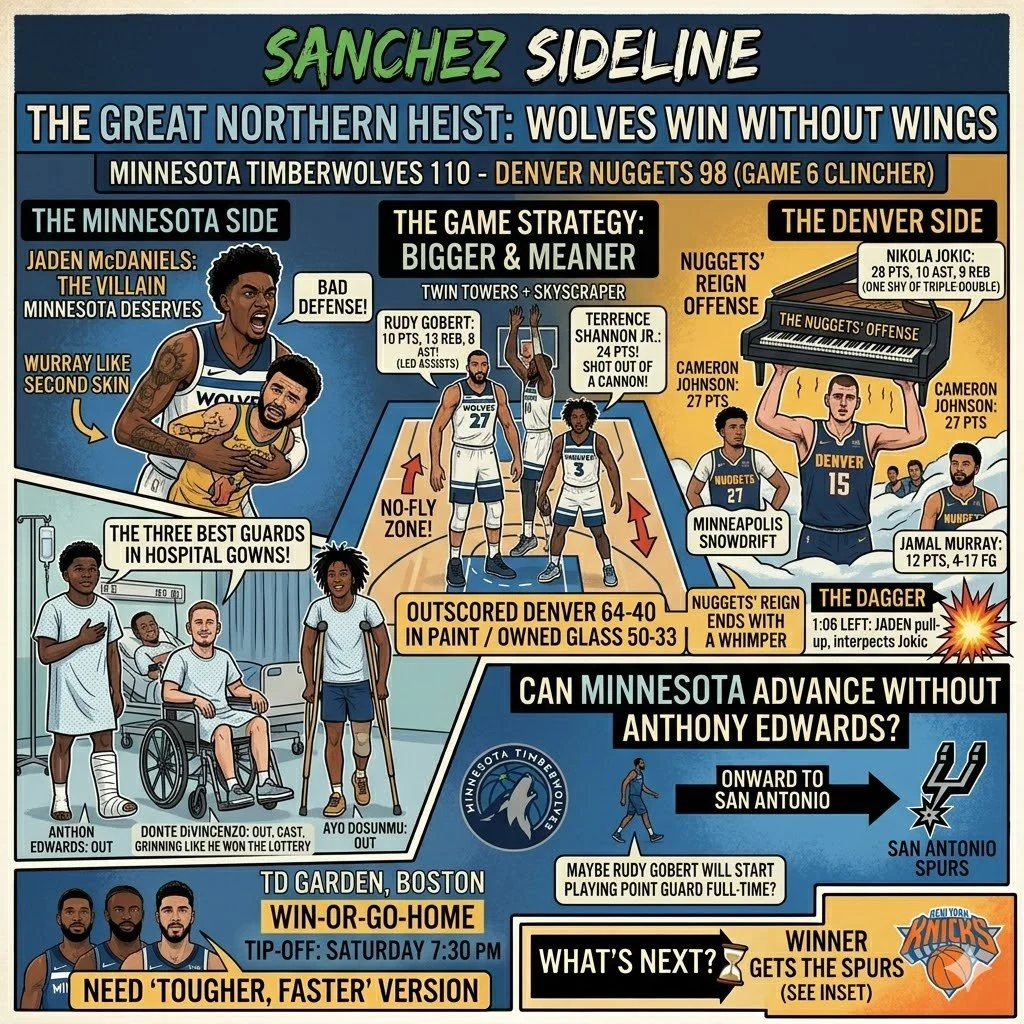 The Great Northern Heist: Wolves Win Without Wings