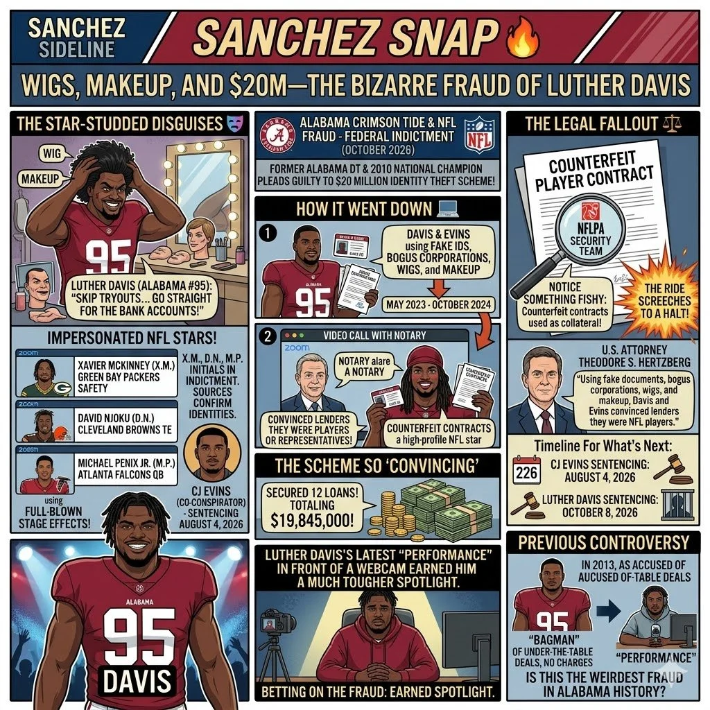 Sanchez Snap 🔥: Wigs, Makeup, and $20M—The Bizarre Fraud of Luther Davis