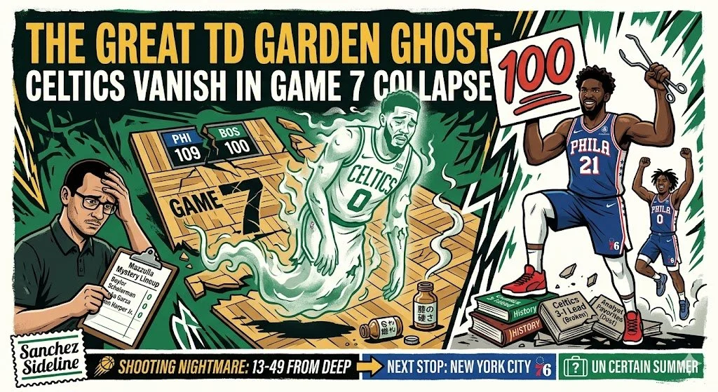 The Great TD Garden Ghost: Celtics Vanish in Game 7 Collapse