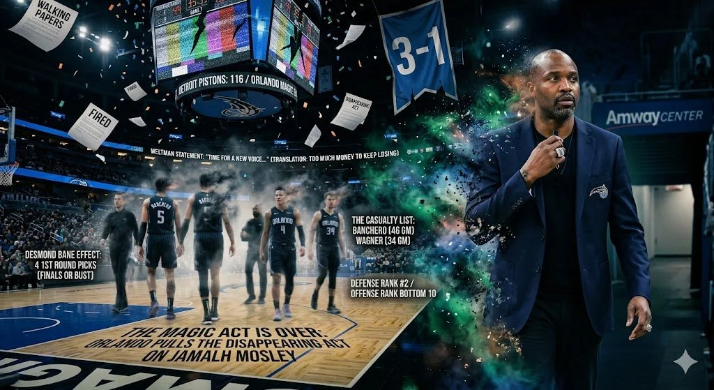 The Magic Act is Over: Orlando Pulls the Disappearing Act on Jamahl Mosley