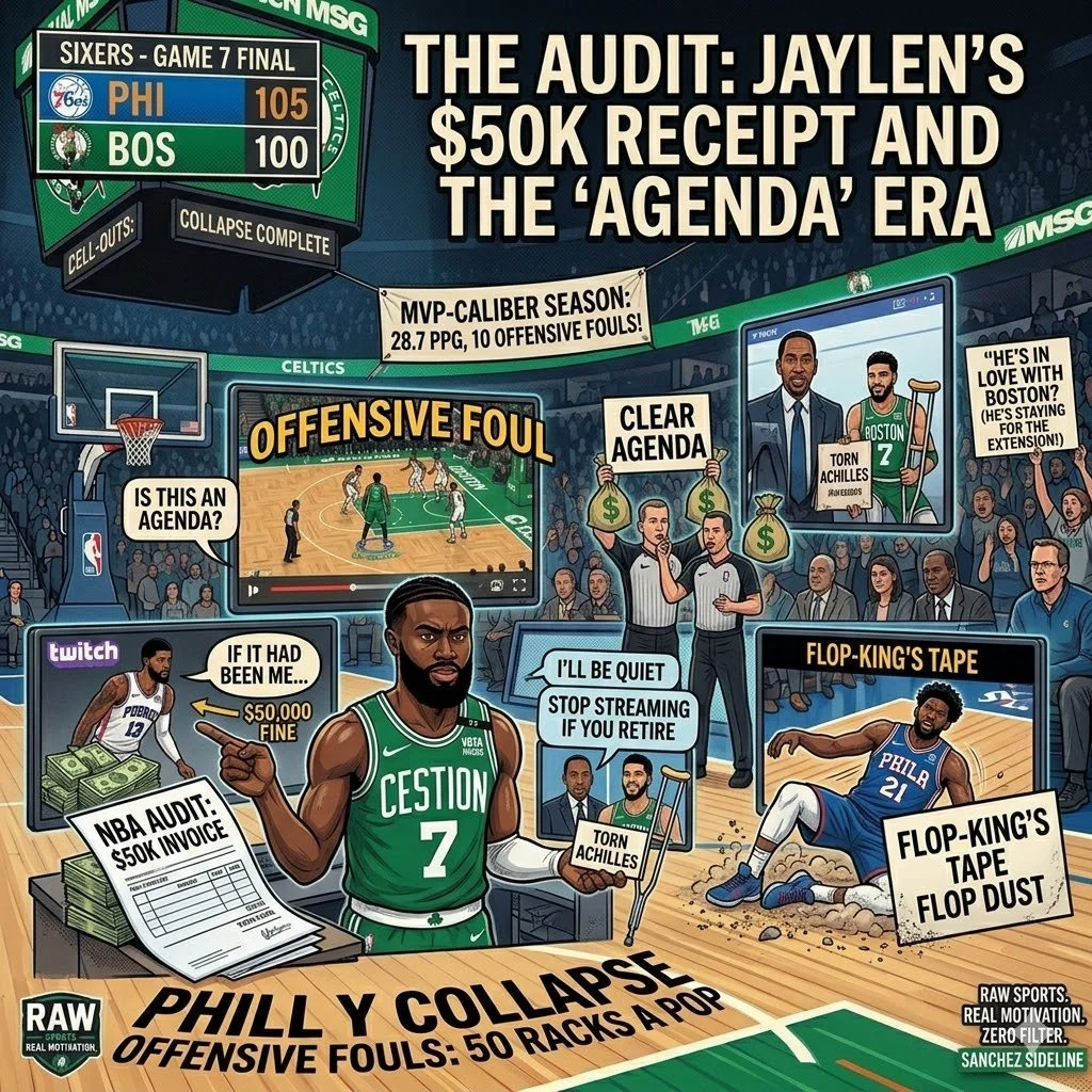 THE AUDIT: Jaylen’s $50K Receipt and the "Agenda" Era