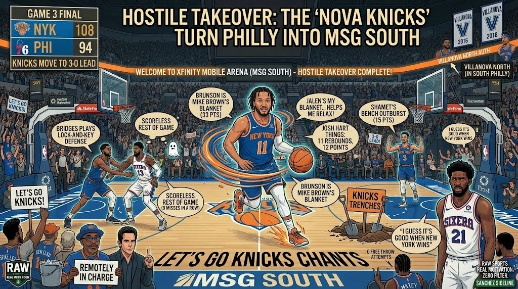 Hostile Takeover: The "Nova Knicks" Turn Philly into MSG South