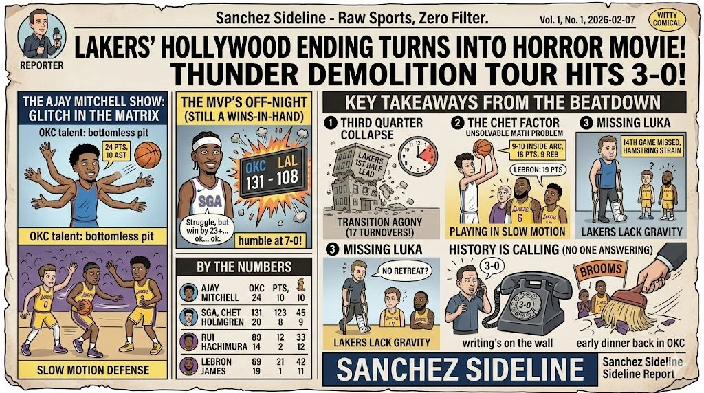 Thunder vs. Lakers - Game 3