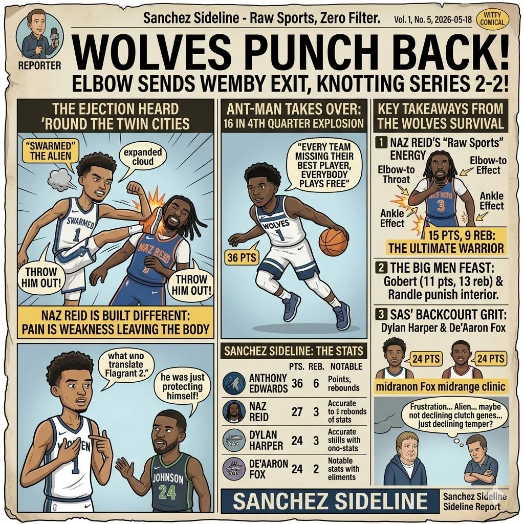 Elbow Grease — Wolves Surviving Wemby’s Exit to Knot Series
