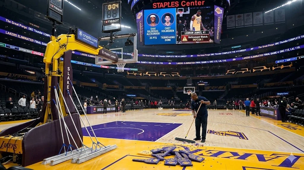 The Great Purge: Thunder Sweep Lakers into the Offseason