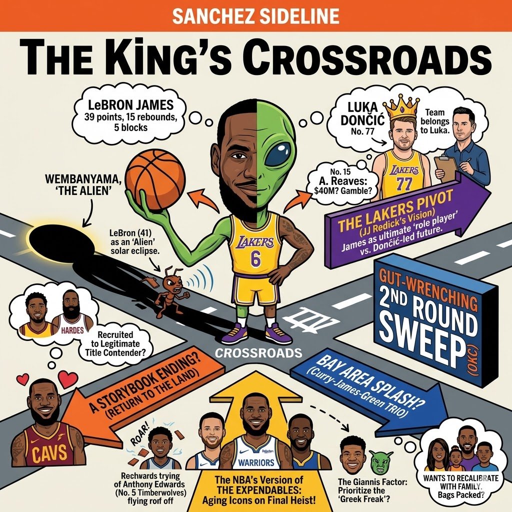 The King’s Crossroads: Is the LeBron Era in L.A. Reaching its Series Finale?