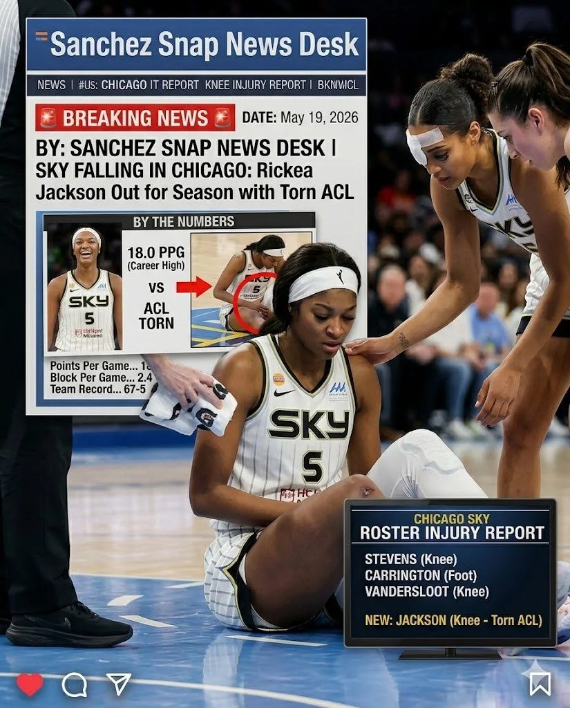 SKY FALLING IN CHICAGO: Rickea Jackson Out for Season with Torn ACL