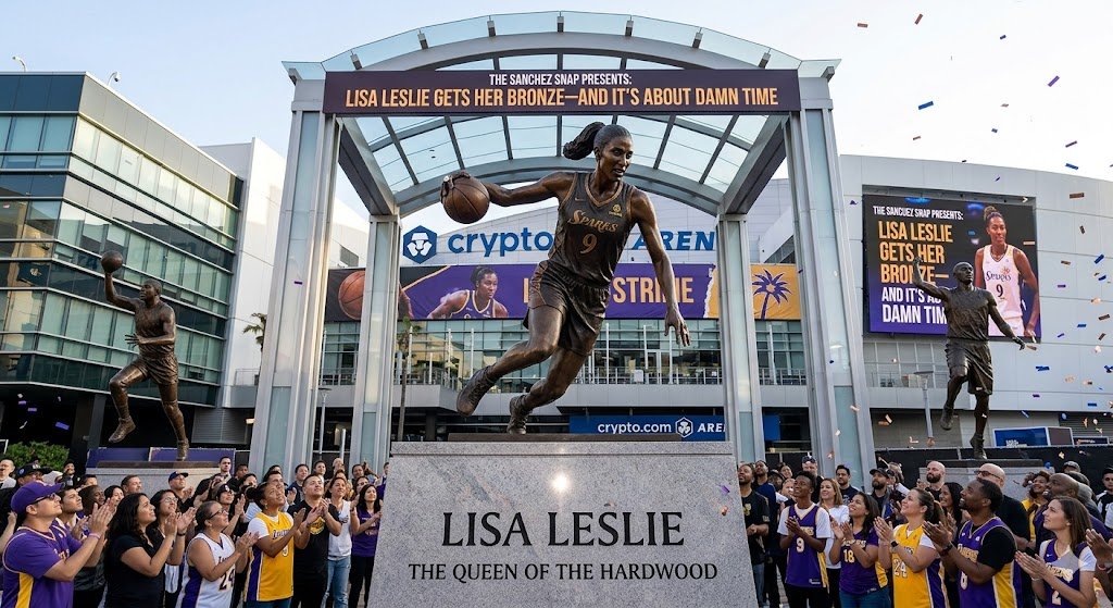 The Sanchez Snap 🔥: Lisa Leslie Gets Her Bronze—And It’s About Damn Time