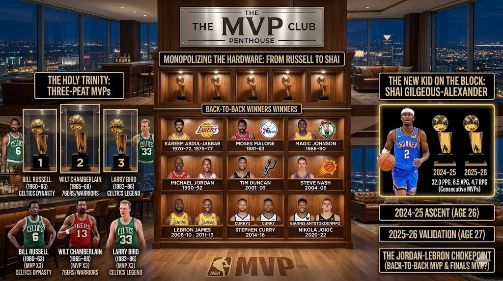 Monopolizing the Hardware: From Russell's Three-Peat to Shai's Ascent