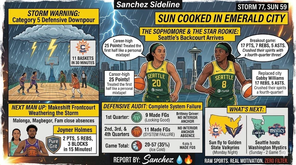 Storm Warning: Zia Cooke and Flau'jae Johnson Cook the Cold-Blooded Sun in Seattle