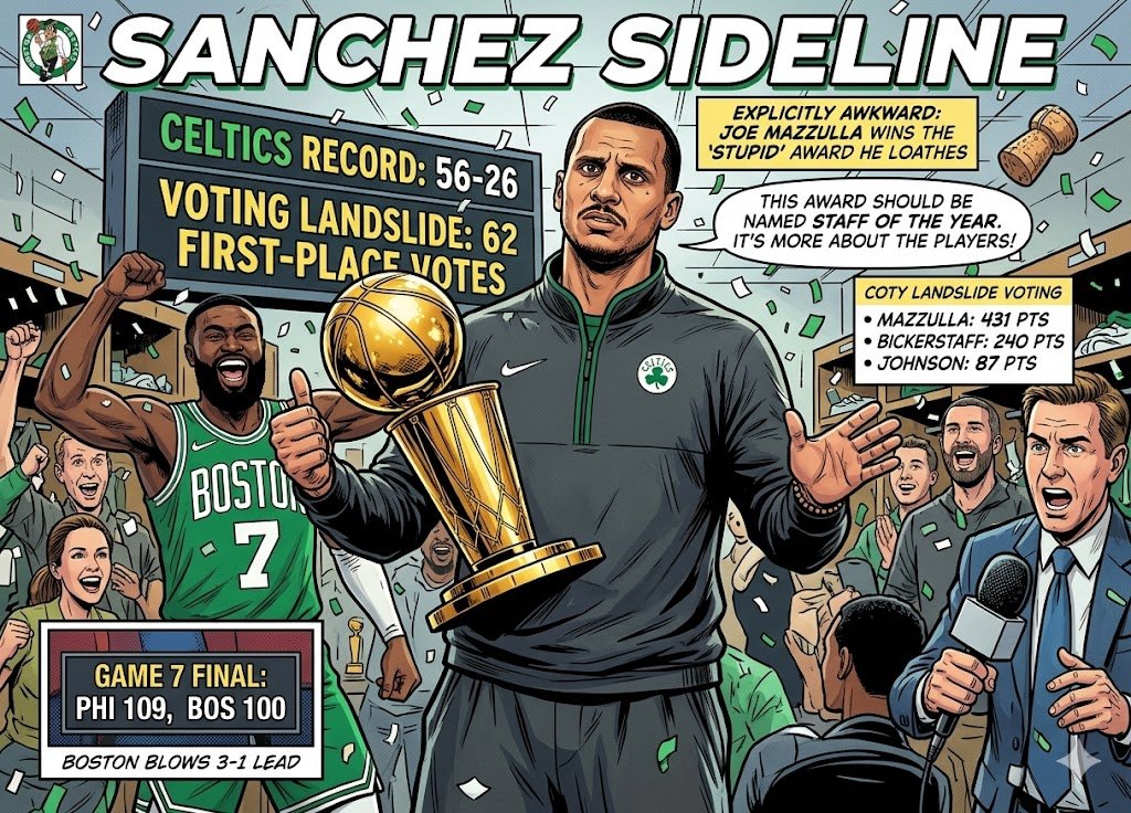 Explicitly Awkward: Joe Mazzulla Wins the “Stupid” Award He Loathes