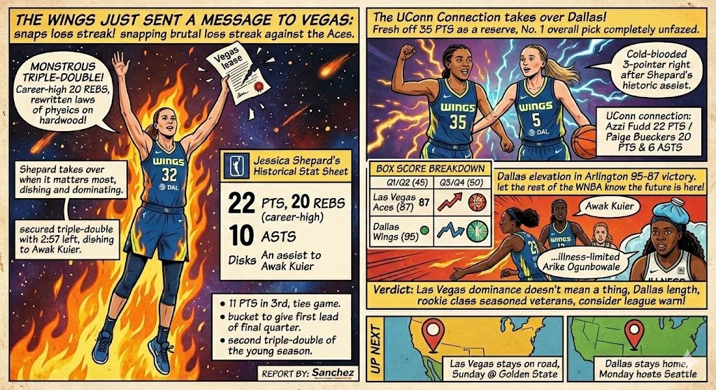 The Wings Just Sent a Message to Vegas